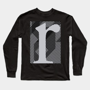 r / grey Long Sleeve T-Shirt